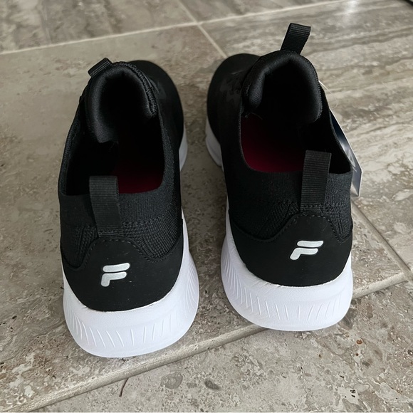 Fila Sneakers Memory Galaxia 3 Walking Shoes Black White Size 10M NEW - Picture 12 of 15